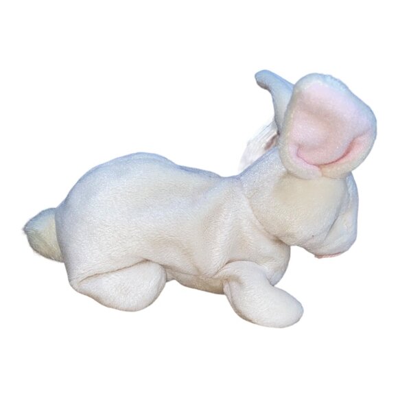 Ty Beanie Babies Nibbler Rabbit Bunny 1999 Plush Stuffed Animal Hang 5th Gen Tus - Picture 5 of 12